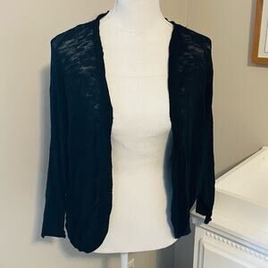 Say What? Open Front Cardigan